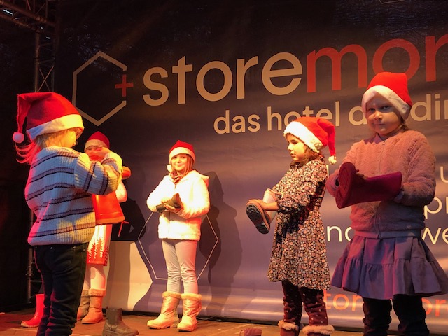 Lichtergarten im Botanischen Garten Jena