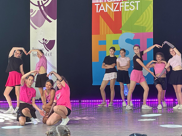 Thüringer Tanzfest in Kranichfeld - Tanzprogramm