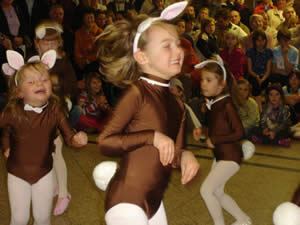 Zum Ostermarkt im Burgau Park