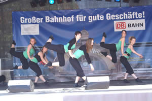 Bis zum Schuss mit den Fire Dancern